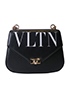 VLTN Flap Saddle Bag, front view